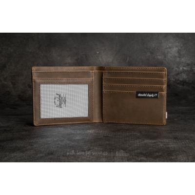 Herschel Supply Co. Hank Leather Wallet Nubuck Leather