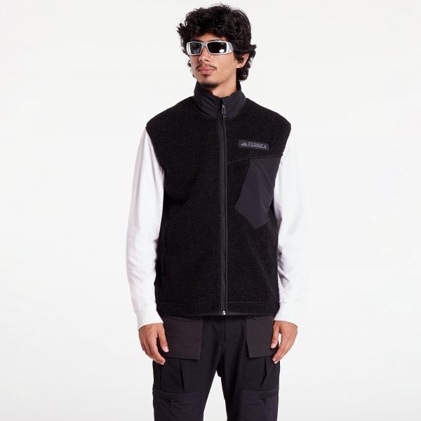 Vesta adidas Terrex Xploric High Pile Fleece Vest Black M
