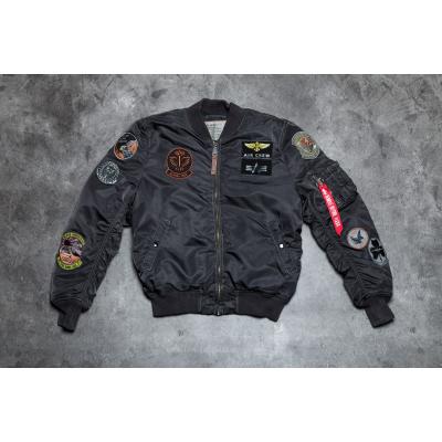 Alpha Industries MA-1 Pilot 171 Black Overdyed
