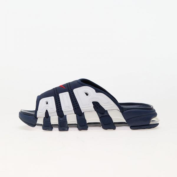 Tenisky Nike Air More Uptempo Slide Midnight Navy/ University Red-White-Clear EUR 40