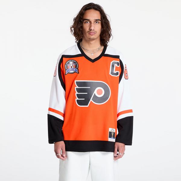 Dres Mitchell & Ness Philadelphia Flyers 88 Eric Lindros NHL Dark Jersey Orange M