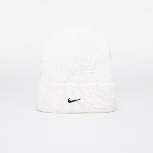 Čepice Nike Tall Cuff Swoosh Beanie Summit White/ Black Universal