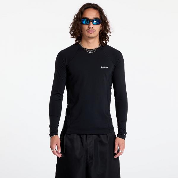 Tričko Columbia Midweight Stretch Long Sleeve Top Black M