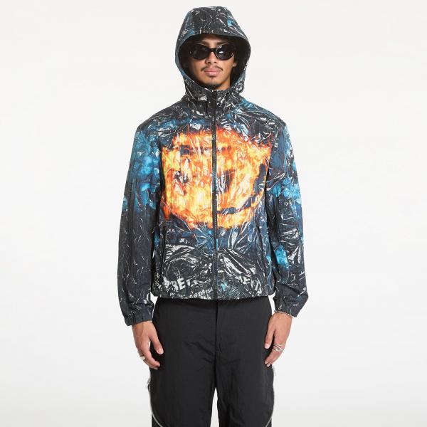 Větrovka Diesel J-Warrett-Poster Jacket Blue/ Black 54