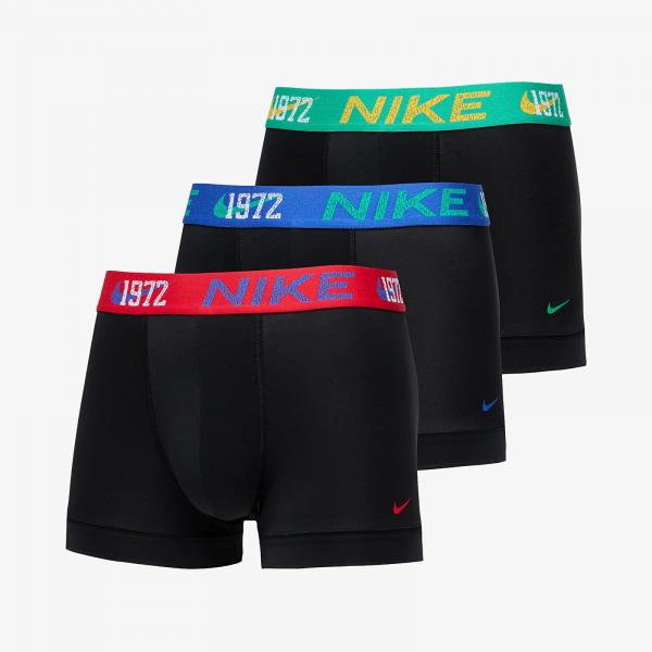 Boxerky Nike Dri-FIT Trunk 3-Pack Multicolor S