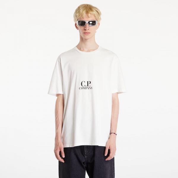 Tričko C.P. Company Short Sleeve T-Shirt White L