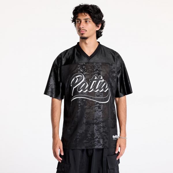 Dres Patta Digi Lobi Mesh Football Jersey UNISEX Black L