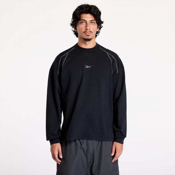 Tričko Reebok Long Sleeve Uniform Tee UNISEX Black Shadow XXL