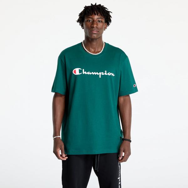 Tričko Champion SS Tee Green XL