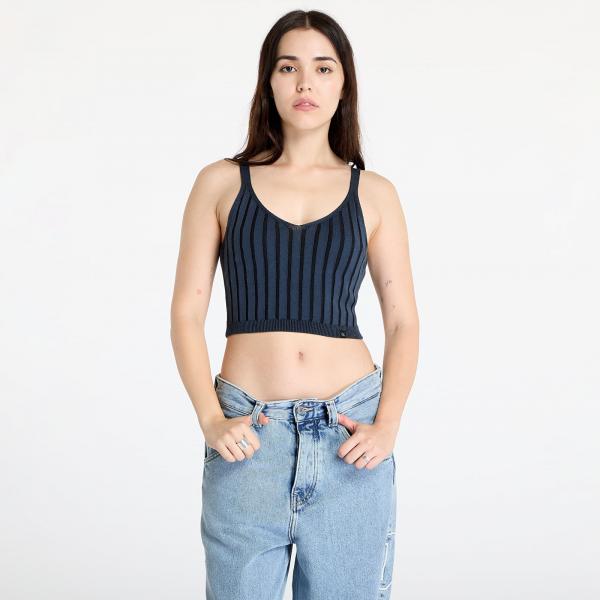 Top Calvin Klein Jeans Plated Sweater Bralette Blue S