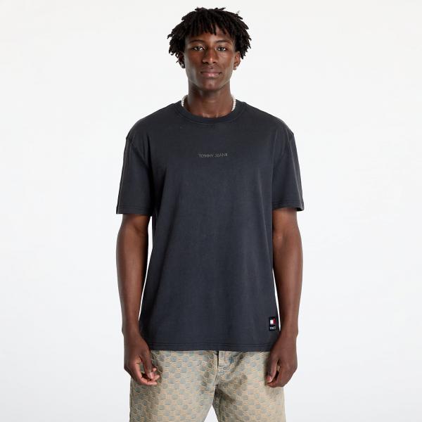 Tričko Tommy Jeans Regular Classic Short Sleeve Tee Black M