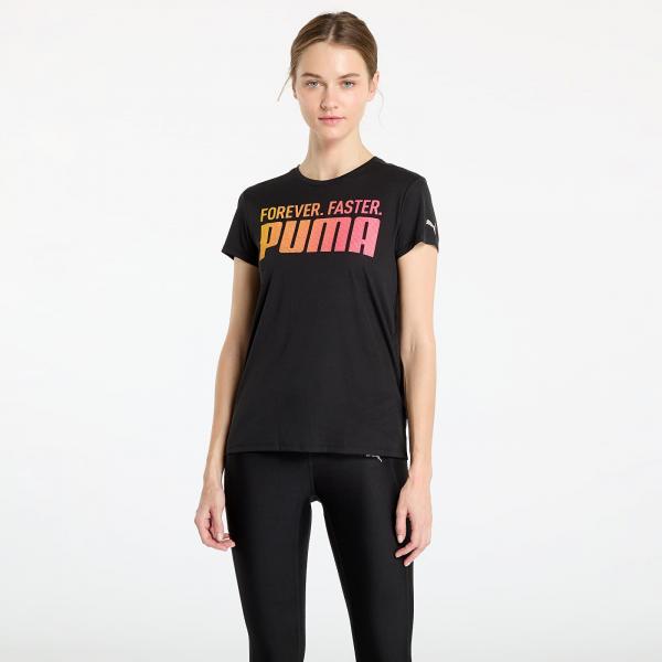 Tričko PUMA Run Favroites Forever Faster Graphic Tee Black XL