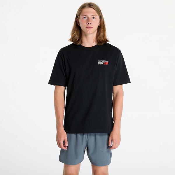 Tričko New Balance Athletics Premium Logo T-Shirt Black Bk S