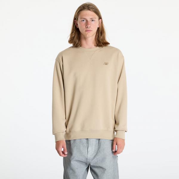 Mikina New Balance Athletics French Terry Crew Stoneware XXL