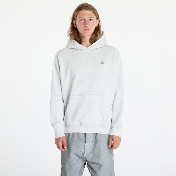 Mikina New Balance Athletics French Terry Hoodie Ash Heather Ahh XL