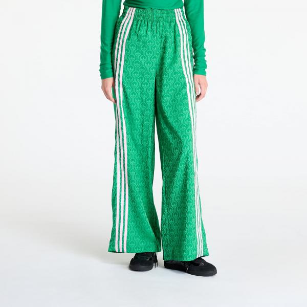 Kalhoty adidas Pyjama Wideleg Pant Green M