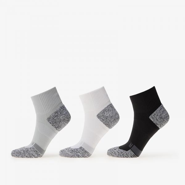 Under Armour AD Pro Short Socks 3-Pack Black S
