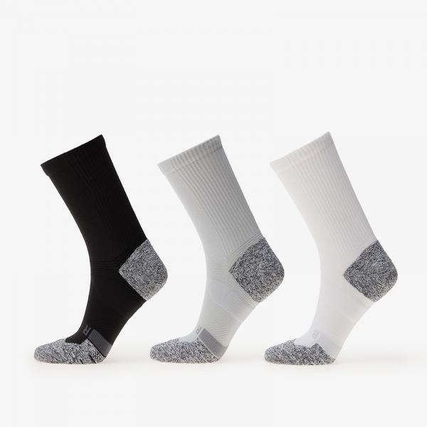 Ponožky Under Armour AD Pro Mid Socks 3-Pack Black M