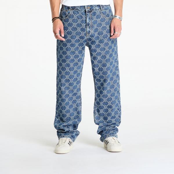 Kalhoty Daily Paper Rahul Straight Shield Jeans Blue M