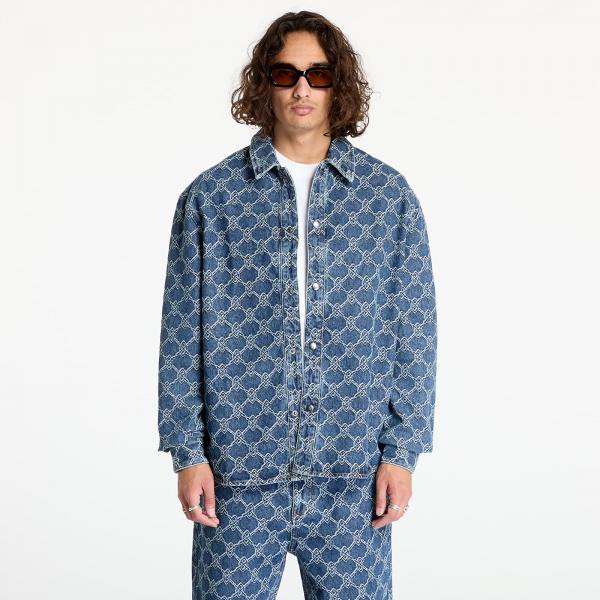 Bunda Daily Paper Rahul Shield Shirt Blue M