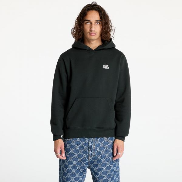 Mikina Daily Paper Smoothie Hoodie Jet Black S