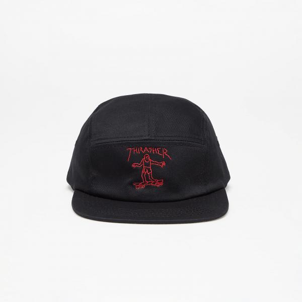 Kšiltovka Thrasher Gonz 5 Panel Hat Black/ Red Universal
