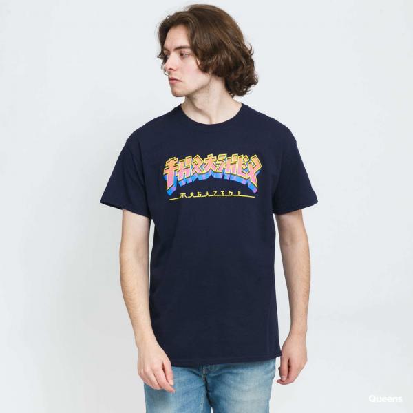 Tričko Thrasher Godzilla Burst Tee Navy S