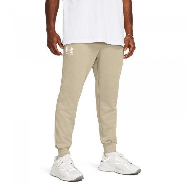 Tepláky Under Armour Rival Terry Jogger Brown XXL
