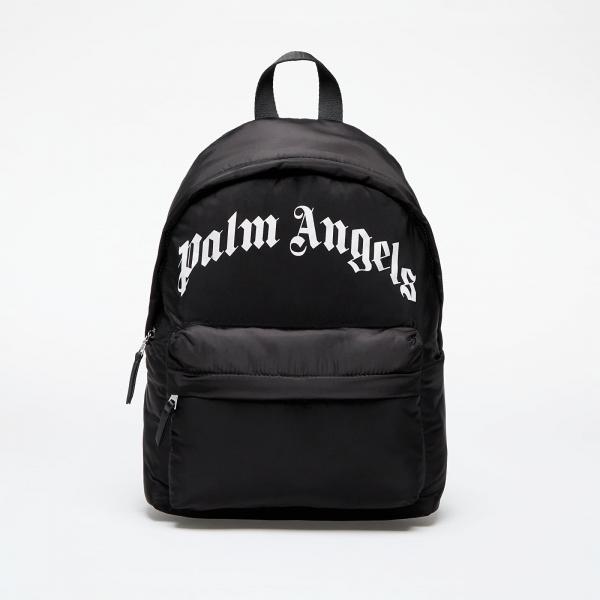 Batoh Palm Angels Kids Curved Logo Big Backpack Black/ White Universal