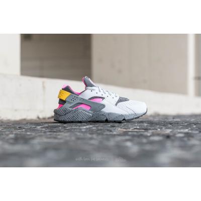 Nike Air Huarache Run SE Pure Platinum/ Pink Blast-Pink Blast-Dark