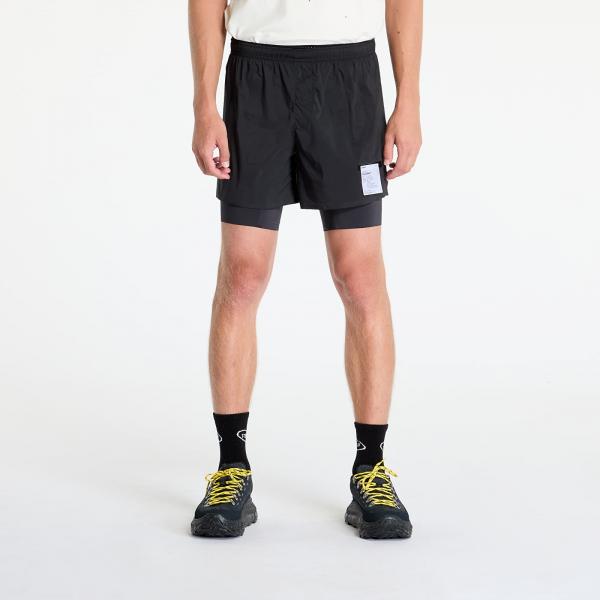 Šortky Satisfy TechSilk 8 Shorts UNISEX Black M