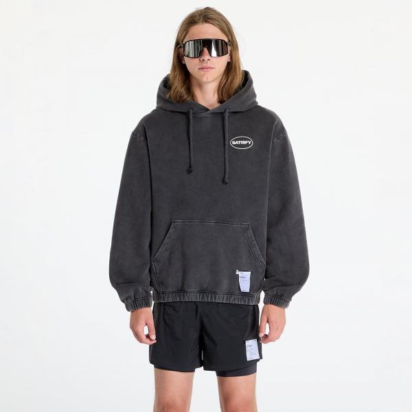 Mikina Satisfy SoftCell Hoodie UNISEX Aged Black XL
