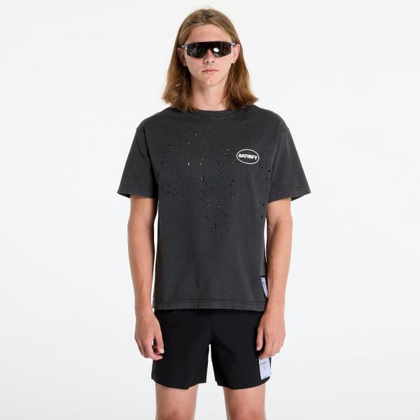 Tričko Satisfy MothTech T-Shirt UNISEX Aged Black S