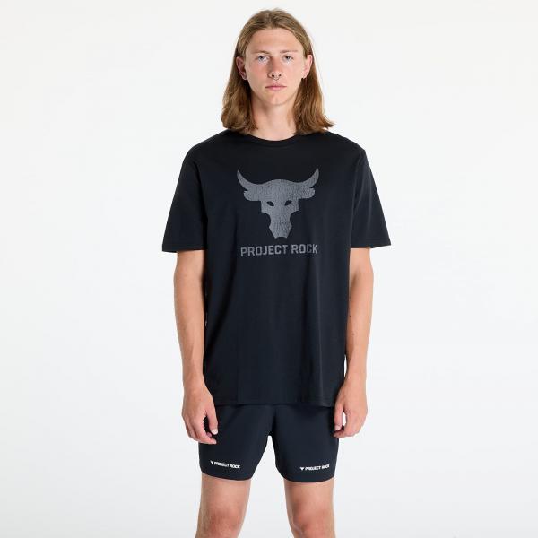 Tričko Under Armour Project Rock Payoff Graphc SS Black/ Castlerock S