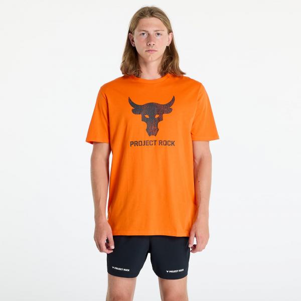 Tričko Under Armour Project Rock Payoff Graphc SS Team Orange/ Black S