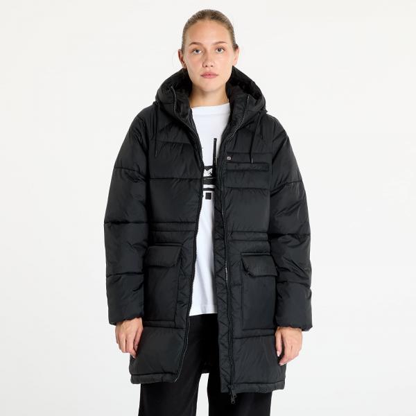 Bunda Tommy Jeans Midi Vail Puffer Jacket Black L