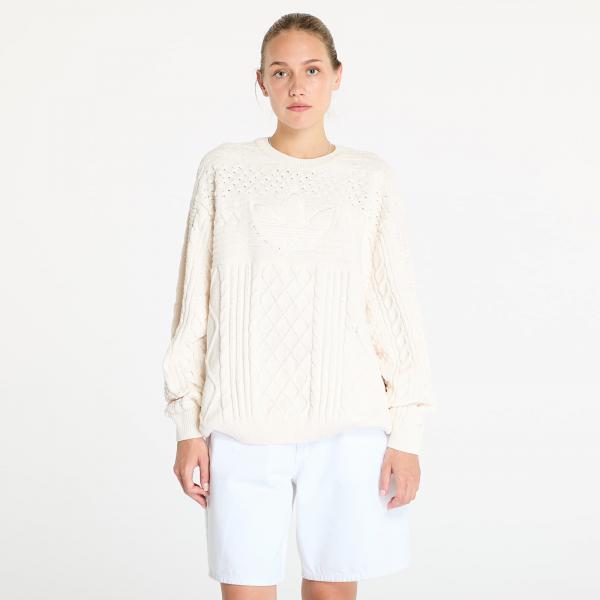 Svetr adidas Knited Trf Sweater Wonder White XL