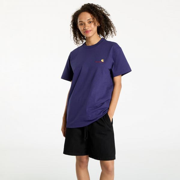 Tričko Carhartt WIP S/S American Script T-Shirt UNISEX Aura S