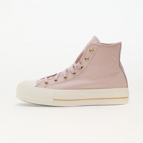 Tenisky Converse Chuck Taylor All Star Lift Platform Tailored Lines Flush Stone/ Egret/ Gold EUR 36.5