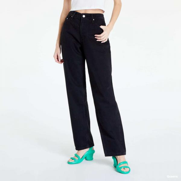 Džíny Calvin Klein 90's Straight Jeans Black 29
