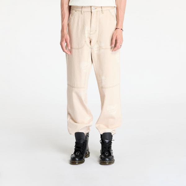 Džíny PLEASURES Heart Ultra Work Pants Beige 38