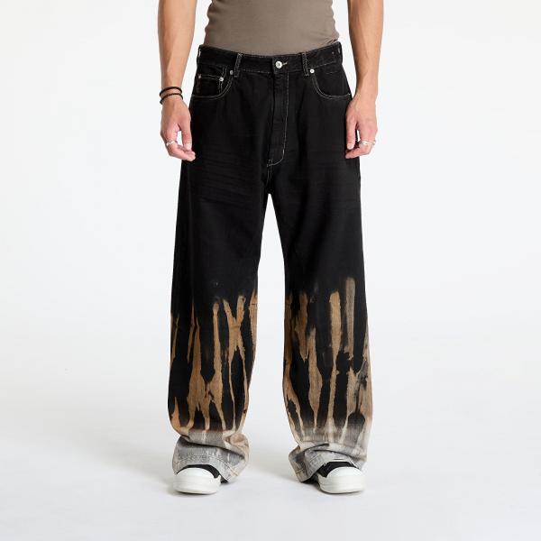 Džíny Rick Owens DRKSHDW Denim Geth Jeans Black/ Terra 32