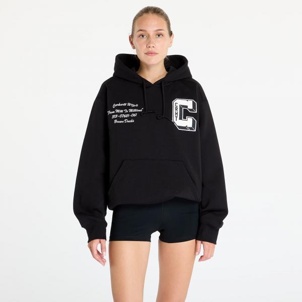 Mikina Carhartt WIP Hooded Brown Ducks Sweat UNISEX Black XS