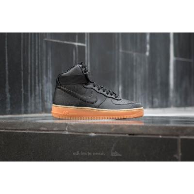 Nike Wmns Air Force 1 High SE Black/ Black-Dark Grey