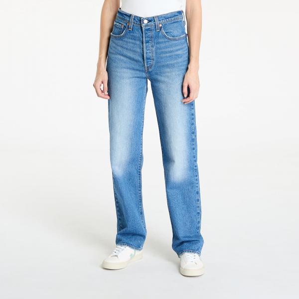 Kalhoty Levi's® Ribcage Full Length Jeans Blue W29/L32