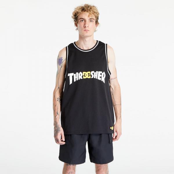 Dres DC x Thrasher Jersey Black L