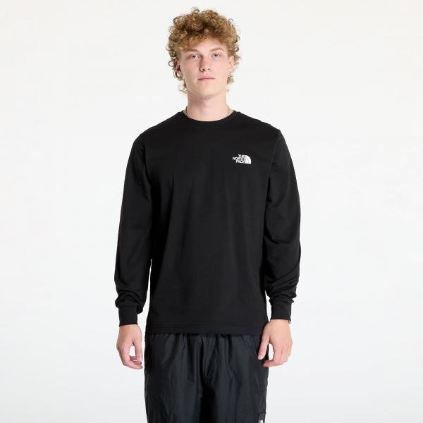 Tričko The North Face Long Sleeve Box Tee Tnf Black M