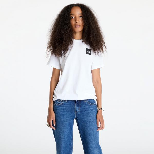 Tričko The North Face W Relaxed Fine Short Sleeve Tee Tnf White S