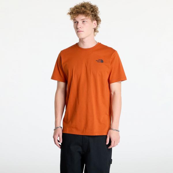 Tričko The North Face M S/S Box Nse Celebration Tee Earthen Copper M