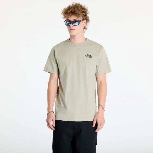 Tričko The North Face M S/S Redbox Tee Graphic Infill 2 Clay Grey/Tnf Black 3D XXL